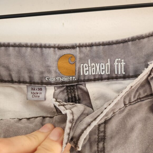 Carhartt Gray Cargo Pants for Men - Picture 5 of 9